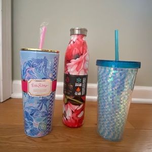 Brand new water bottles/tumblers.